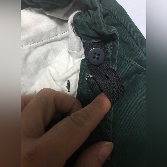 Lands' End School Uniform Boys adjustable Elastic Waist Green Size 8 - Picture 4 of 8